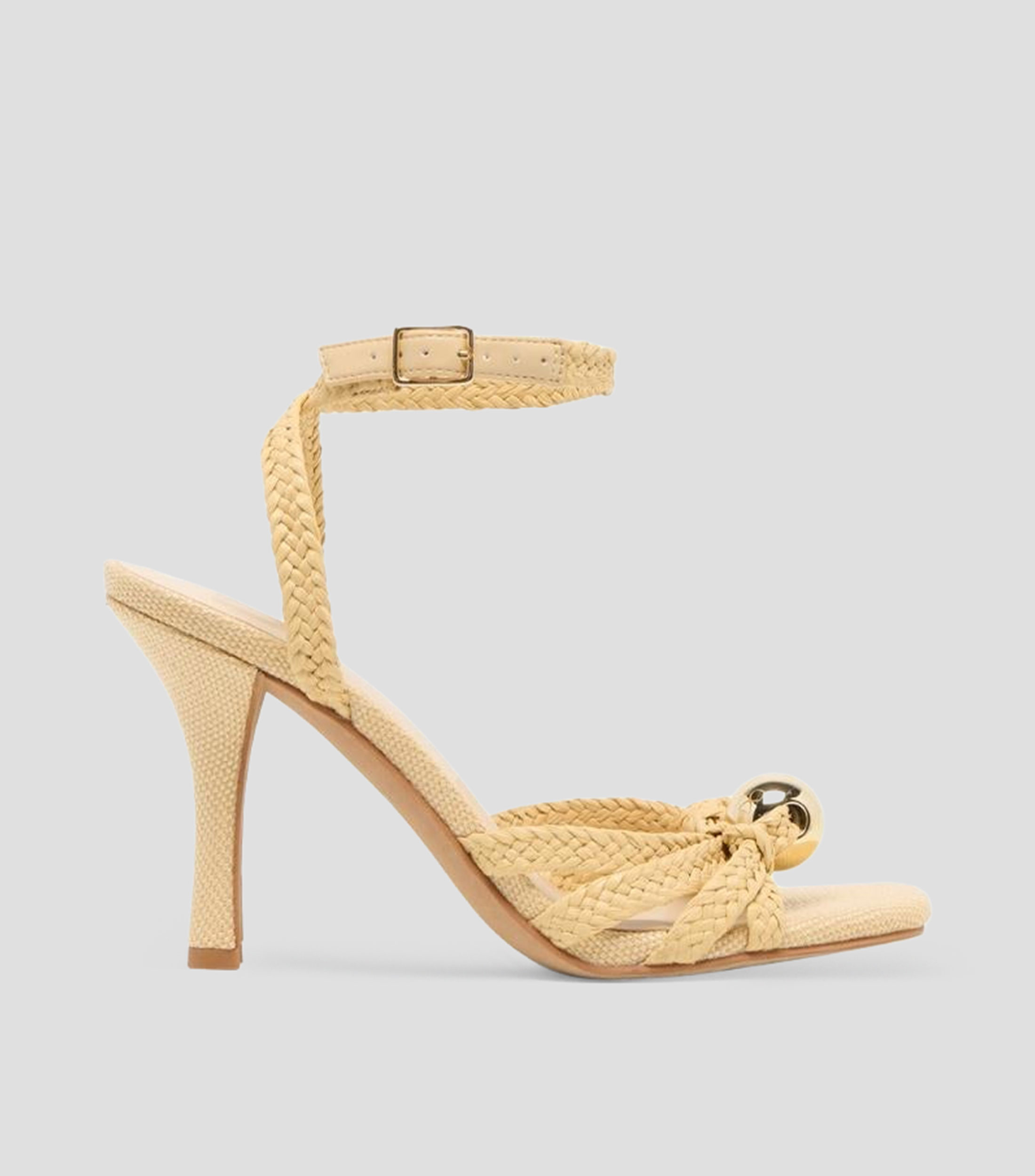 Sandalias con tacón alto delgado Helle Mujer